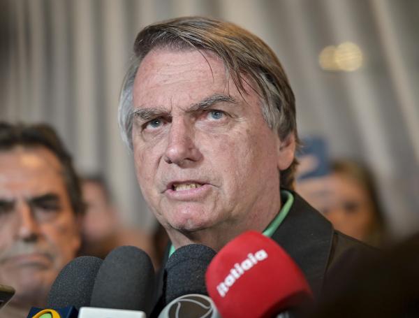 El expresidente brasileño Jair Bolsonaro.