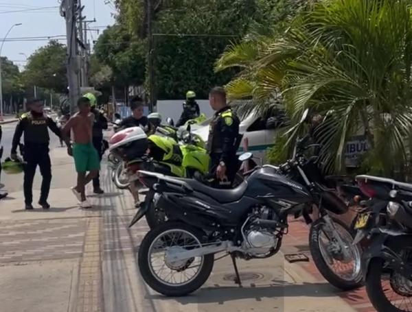 La Policía en conjunto con el Inpec logró ubicar y trasladar de nuevo a los pacientes a la clínica.