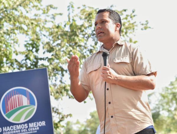 Luis Alberto Monsalvo Gnecco, exgobernador del departamento del Cesar.