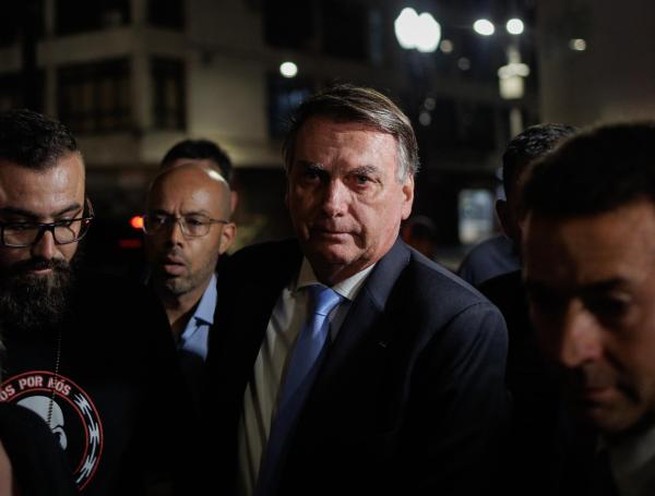 El expresidente de Brasil Jair Bolsonaro.