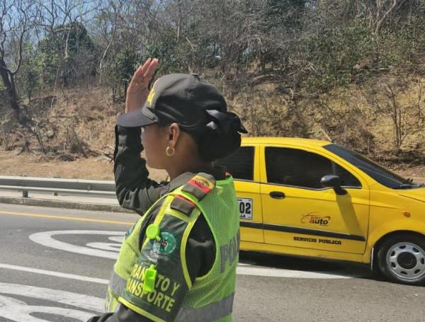 La Policía de Tránsito mantiene siete zonas de control vehicular en Barranquilla.