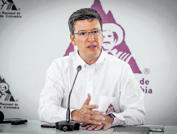Germán Bahamón, presidente de la Federación Nacional de Cafeteros.