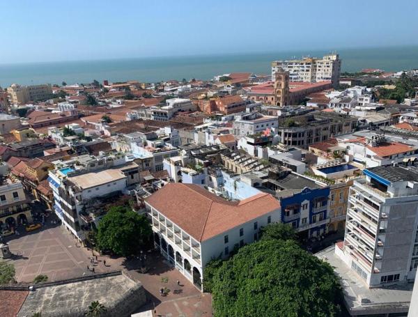 Centro Histórico de Cartagena, escenario del atraco a la joyería.
