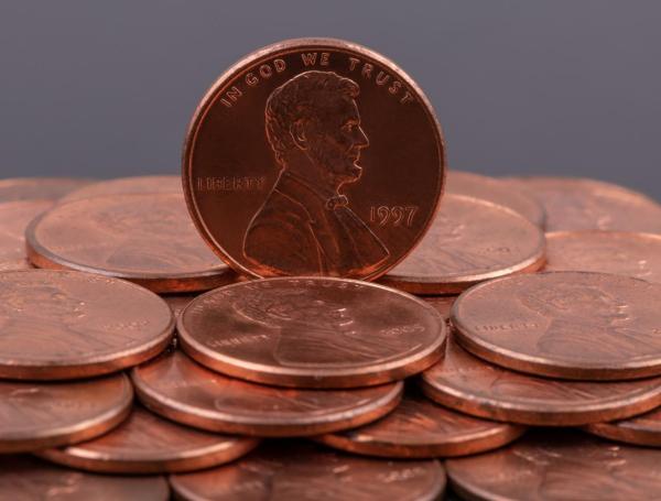 Algunos centavos son valiosos por un error.