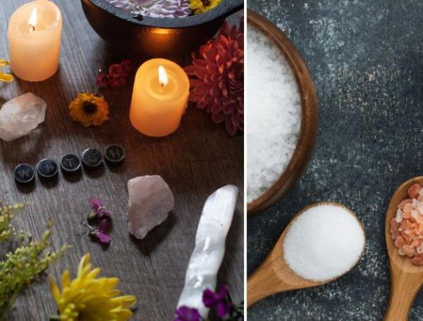 Ritual de sal le ayuda a eliminar el karma