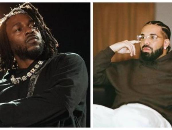 Kendrick Lamar y Drake.
