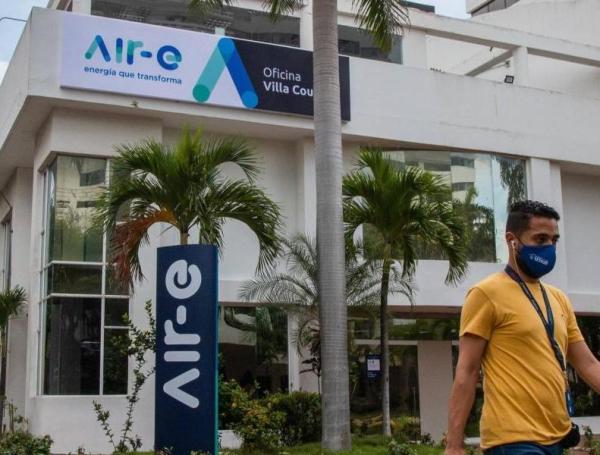 Fachada de la sede de Air-e en Barranquilla.