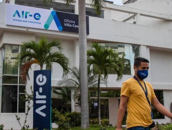 Fachada de la sede de Air-e en Barranquilla.