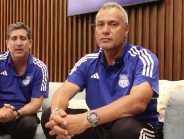 Hernán Torres, DT de Emelec.