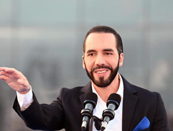 El presidente de El Salvador, Nayib Bukele.