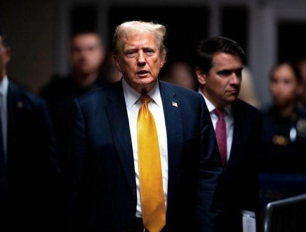 Trump insistió desde el principio en que el juicio fue "amañado". 