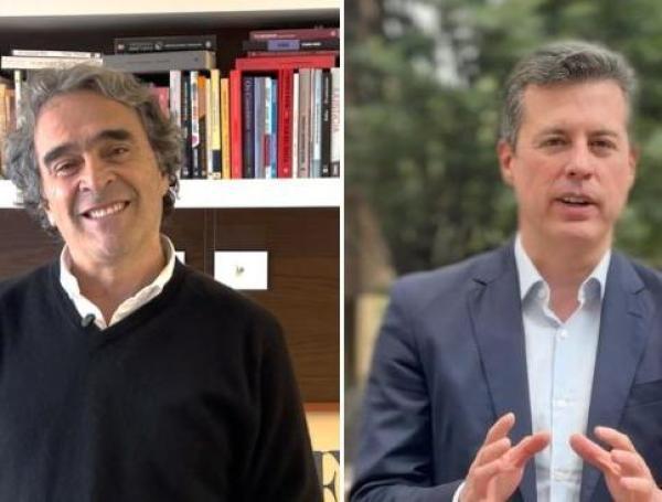 Sergio Fajardo y Juan Manuel Galán.