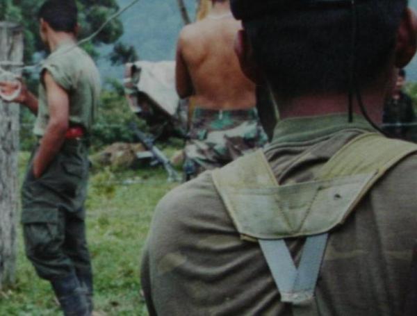 Reclutamiento forzado a menores de edad en Colombia.