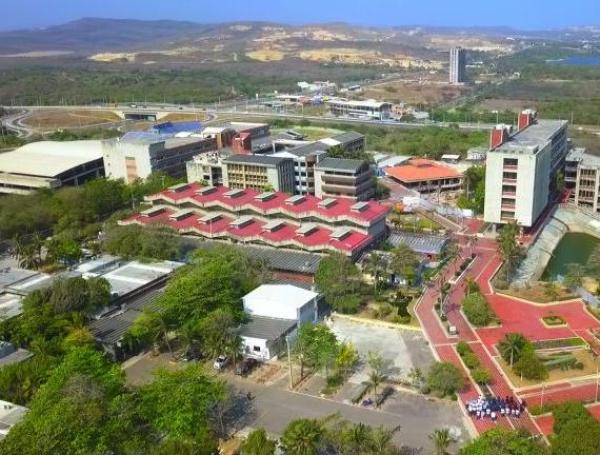 Aspecto general de la Ciudadela Universitaria localizada en el municipio de Puerto Colombia.