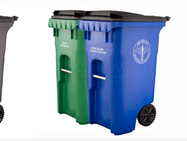 Los nuevos contenedores de basura de NYC