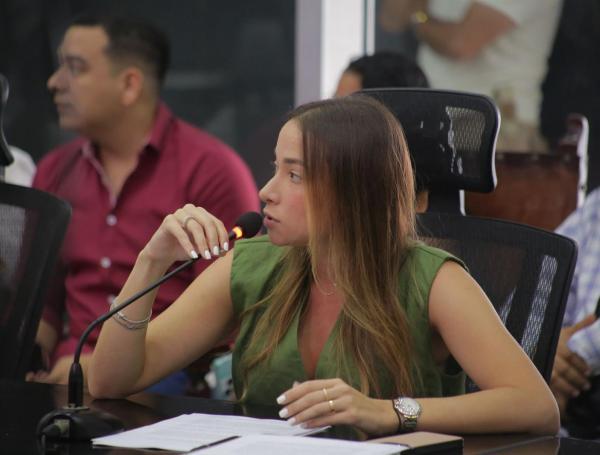 Isabella Pulgar, diputada del Atlántico