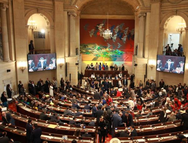 Así luce el panorama en el Congreso de la República antes de la instalación de la tercera legislatura.