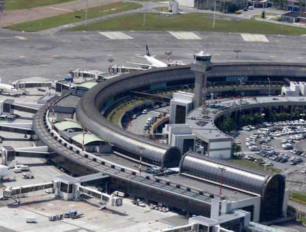 El aeropuerto José María Córdova de Rionegro, Antioquia.