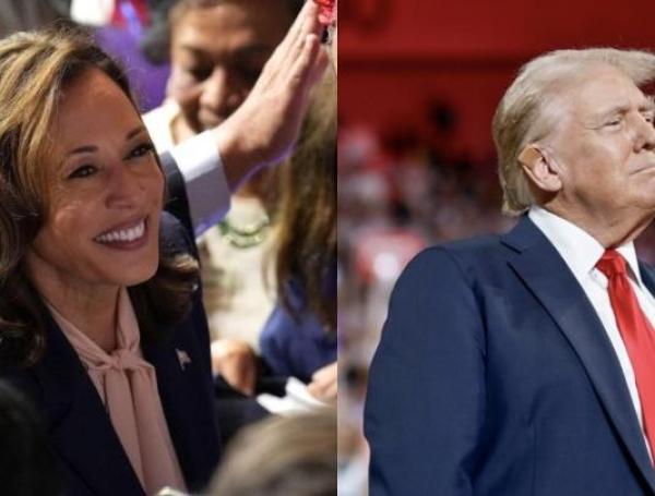 Kamala Harris y Donald Trump.