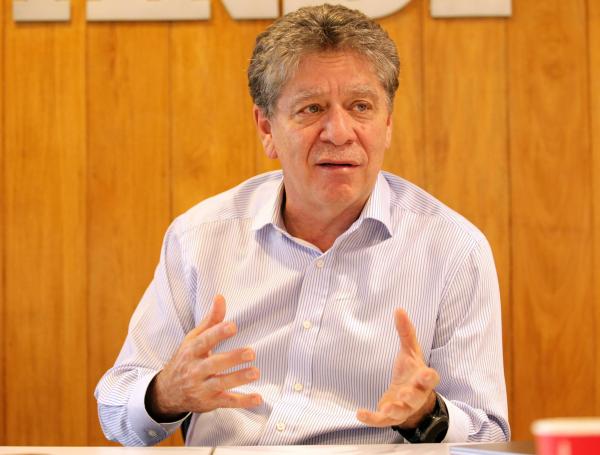Bruce Mac Master, presidente de la Andi, gremio que realiza su 9.° Congreso Empresarial Colombiano en Medellín y su Asamblea Anual, en el marco de sus 80 años de creación.