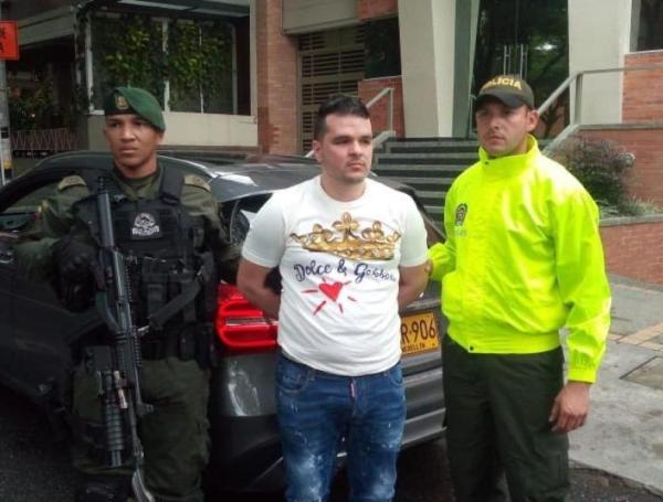 Matias Álvarez Tabares alias Faraón cuando fue capturado en 2019.