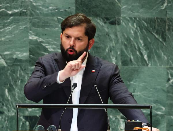 Gabriel Boric, presidente de Chile.