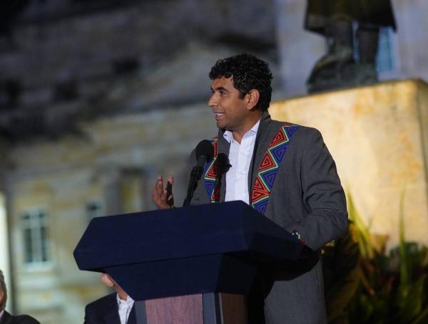 David Racero, representante del Pacto Histórico
