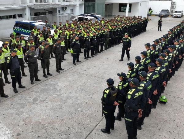 La Policía Metropolitana de Barranquilla dispondrá de 500 hombres para controlar la seguridad durante el partido de Colombia vs Bolívia.