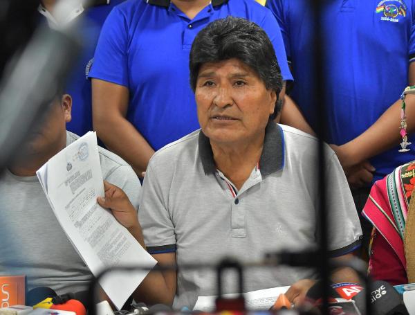 El expresidente Evo Morales (2006-2016).