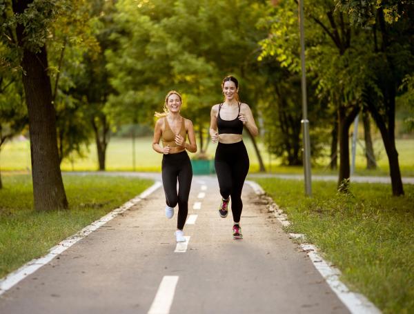 Correr también es beneficioso para la salud.