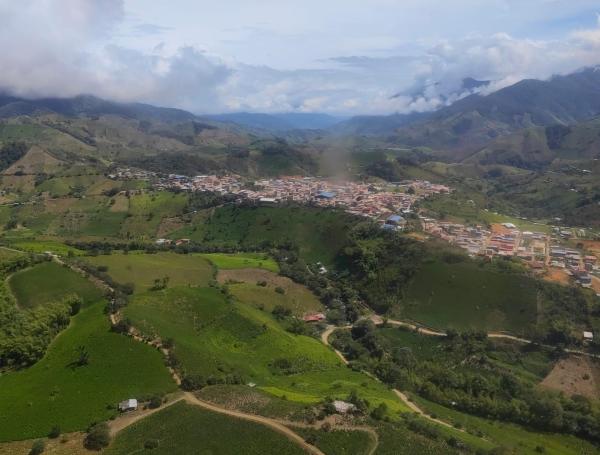 Vista panorámica de El Plateado.