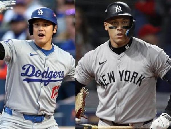 Shohei Ohtani y Aaron Judge.