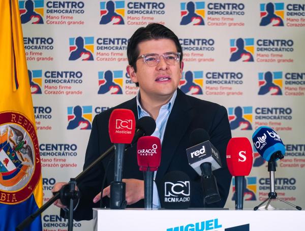 Miguel Uribe, senador del Centro Democrático