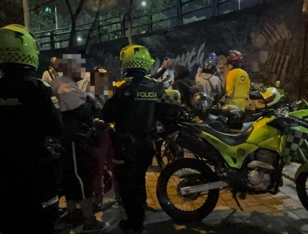 Pie de fuerza en Medellín