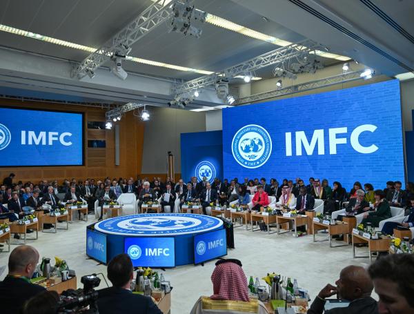 Reunión anual del Fondo Monetario Internacional(FMI) realizada esta semana en Washington (Estados Unidos)
