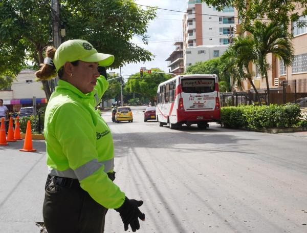 Durante el desarrollo de los cierres se tendrá el acompañamiento por parte de Policía de Tránsito y Orientadores de Movilidad.