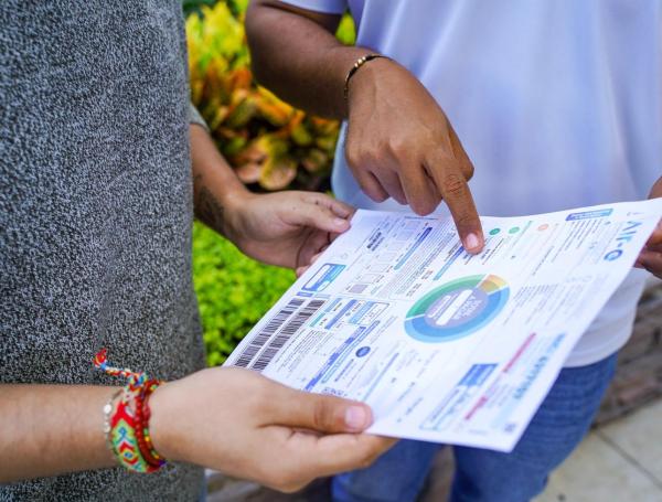 Los usuarios residenciales de estratos 1 y 2, Air-e Intervenida les dará mayor plazo de pago en la factura correspondiente al mes de noviembre.