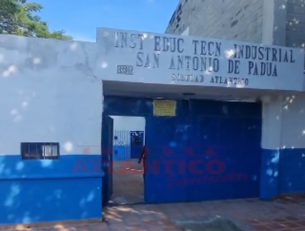 Aspecto general del colegio  San Antonio de Padua de Soledad.