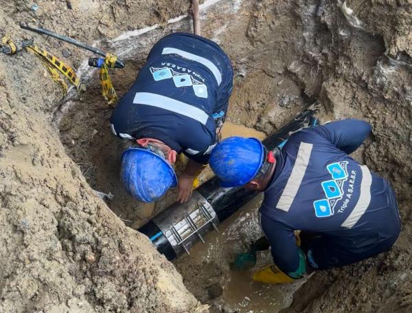 La empresa Triple A está denunciando el robo de agua en el departamento.