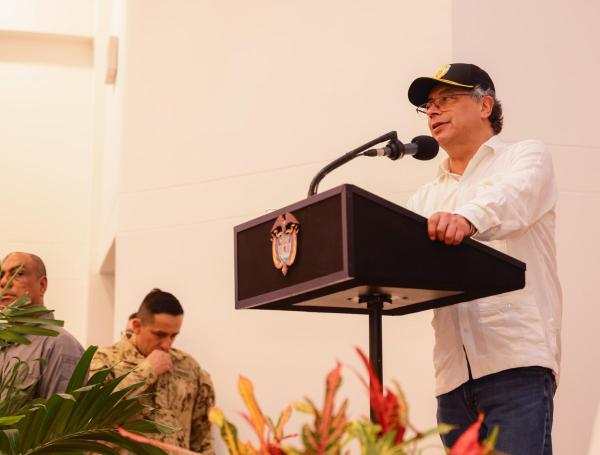 El presidente Gustavo Petro.