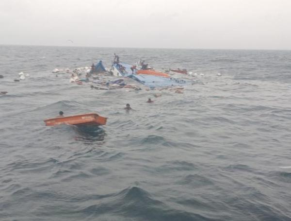 El naufragio del barco Fran Luis.