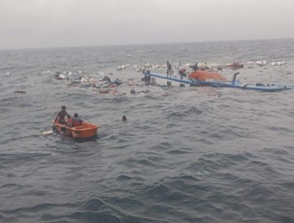 El naufragio del barco Fran Luis.