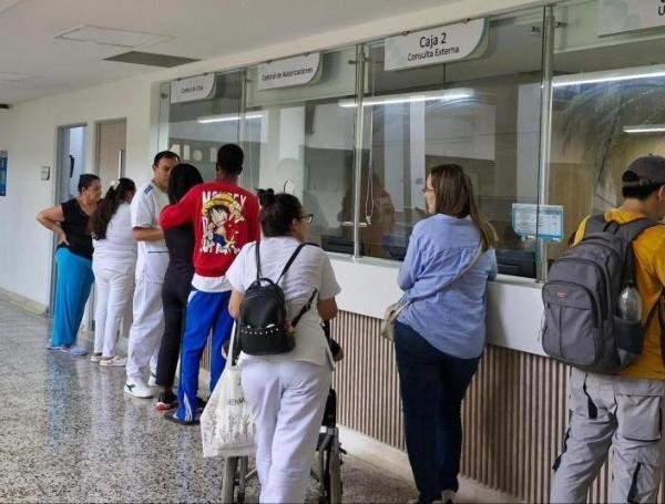 Crisis de los hospitales.
