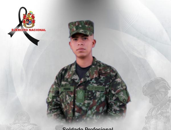 soldado fallecido en Cauca por enfrentamientos con disidencias