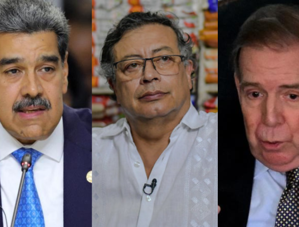 Nicolás Maduro - Gustavo Petro - Edmundo González