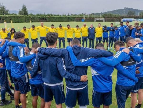Primera práctica de Millonarios con David González