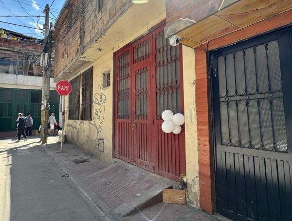Entrada de la casa de Erica, en donde, presuntamente, César Rodríguez Montero, de 28 años, asesinó a su hijastro de 1 año y 9 meses.