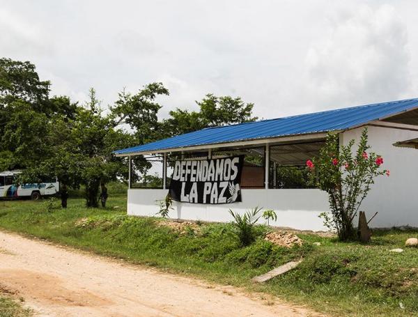 ETCR El Negro Eliécer Gaitán, en donde varios de los firmantes asesinados se reincorporaron a la vida civil.