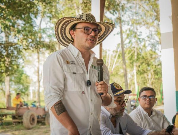 Felipe Harman, el director de la Agencia Nacional de Tierras.