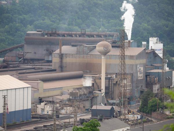 Fábrica de acero en Estados Unidos